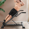 Home Fitness Workout Roman Chair Hyperextension Back Extension Bench Foldable UK