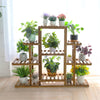 Steady Outdoor Plant Pot Stand Flower Display Shelf Rack Home Garden 9 Pot 115cm