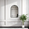 Wall Mirror Mounted Decorative Long Hanging Arched Window Frame Vanity Mirror UK