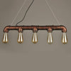 Vintage Industrial Rustic Steampunk Metal Waterpipe Ceiling Wall Table Lights