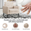 Modern Upholstered Accent Sofa Chair Button Tufted Armchair Leisure Lounge Chair