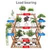 Large Sized Wood Plant Stand Multifunctional