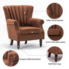 Modern Chesterfield Book Reading Sofa Deep Padding Sofa Chair Armchair