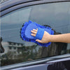 2x Car Auto Hand Wash Towel Microfiber Washing Gloves Coral Sponge Cleaning Tool