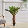 90cm Artificial Phoenix Palm Tree Fake Tropical Plant with Pot Home Office Decor