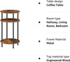 Side Table Round Coffee Table with Storage Telephone Table Bedside Table