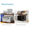 Microwave Oven Rack Printer Shelf Kitchen Organizer Storage Kitchen Office BN