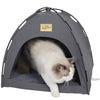 Puppy Dog Cat Kennel Bed Cushion SoftMattress Cave Tent House Pet Cat Igloo Cage