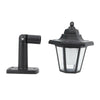 2 x LED SOLAR POWERED WALL LANTERN LAMP SUN LIGHTS Vintage OUTDOOR MOUNT GARDEN