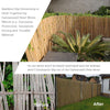 4M Natural Slat Bamboo Garden Screening Fencing Fence Secure Screen Roll Panel