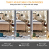 20 LED Vanity Makeup Mirror 3 Color Lighting Modes Hollywood Wall Lighted Mirror