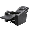 Electric Recliner Chair Lighting Gaming Home Theater Seating Leather Sofa QB