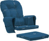 ONPNO Replacement Velvet Cushions 5PCS Set for Glider Rocking Chair and Stool