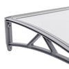 Door Canopy Awning Shelter Front Back Outdoor Porch Patio Window Roof Rain Cover