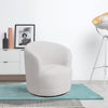 Teddy Velvet Swivel Barrel ArmChair Accent Tub Seat Leisure Single Sofa Chair