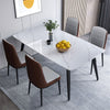 High-end Dining Table Kitchen Dinette Table Furniture w/ Durable Marble Desktop