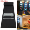 Darts Dart Mat Board Black Professional Soft Rubber 4Throwing Distances Pub Club