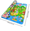 200cm X180 cm Play Mat 2 Sided Kids Crawling Educational Soft Foam Picnic Carpet