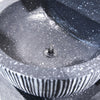 Solar Garden Fountain Water Pump Cascade Landscaping Outdoor Feature Landscape