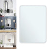 40x60cm Bathroom Bevelled Mirror Plain Rectangle Modern Wall Mounted Frameless