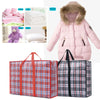 Jumbo Laundry Bags Zipped Reusable Large Strong Shopping Storage Home Bag UK