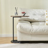 C-Shaped Side Table for Sofa 62.5cm End Table for Living Room