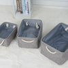 Foldable Storage Box Fabric Small Toy Cosmetic Case Carry Basket Desk Organiser