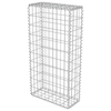 Garden Gabion Retaining Wall wire Cage fench Basket Galvanised Stone Patio New