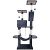Cat Tree Cat Tower Cat Condo with Scratching Posts, Ladder for Cats Kitten Grey