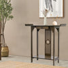 2-Tier Console Table Side/End Table w/ Drawer Shelf Entryway Hallway Art Deco UK
