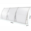 Door Canopy Awning Shelter Front Back Porch Outdoor Shade Patio Roof Rain Cover