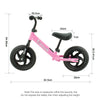 Boys Girls Balance Bike Walking Running Training Adjustable Handlebar Toddler UK