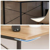 Corner Computer Desk - Home Office PC Laptop Table With Shelves Corner Desk UK