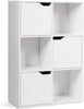6 Cube Bookcase Shelf Display Storage Unit Wooden Organiser Cupboard Cabinet