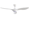 Dimmable 52 inch Ceiling Fan Light LED Lamp with Remote 6 Speed 3-Blades Cooling