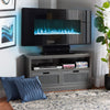 7 Colour Flame Arc Electric Fireplace w/backlight/Remote Control Wall Mounted