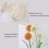 Nordic Hand-Woven Flower Vase Floor Lamp Vertical Light Bedroom Bedside Lamp Dec