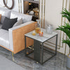 Modern Marble Coffee Table Hard Wearing Side End Table Living Room/Bedroom