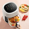 4.5L Air Fryer Low Fat Healthy Food Oven Cooker Oil Free Frying Chips +Clear Pot