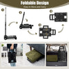 2 IN 1 38L Folding Shopping Trolley Truck Grocery Luggage Carrier Bag 2 Wheels