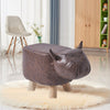 Animal Ottomans Footstools Padded Cushion Pouffe Stool Rest Children Toy Gift