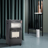New 4.2kw Portable Heater Standing Heating Cabinet Butane Gas Heaters on Castors