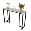 Marble Console Table Large Side End Table Entry Hall Table Open Storage Shelf UK