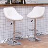 1/2/4/6x Bar Stools Gas Lift Swivel Faux Leather Kitchen Breakfast Counter Salon