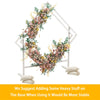 2M Geometric Wedding Arch Backdrop Stand Garden Party Flowers Art Plinths Holder