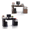 Wood Computer Desk Laptop Workstation PC Table Drawer Shelf Office Home Business