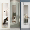 Large Over Door Mirror Bedroom Full Length Floor Mirror Bathroom Glass 118x28cm