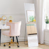 WallMount Floor Mirror Dressing Makeup Bedroom Mirror Tilting Full-length Mirror