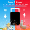 4/8/10L Mini Fridge Portable Refrigerator Cooler&Warmer Food Drink Car Bedroom