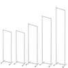 5PCS Metal Wedding Backdrop Stand Geometric Flower Vases Rack Art Column Party